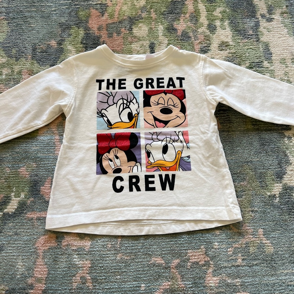 Zara Disney 'The Great Crew' Shirt